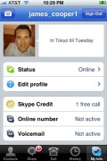 Skype for Apple iPhone 3G