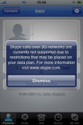 Skype for Apple iPhone 3G