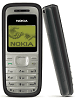 Nokia 1200
GSM 900 / GSM 1800
102 x 44.1 x 17.5 mm, 67 cc
Also GSM 850/1800 for the Americas market